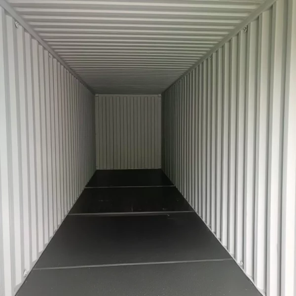 Innenaufnahme eines Lagercontainers von smartlager